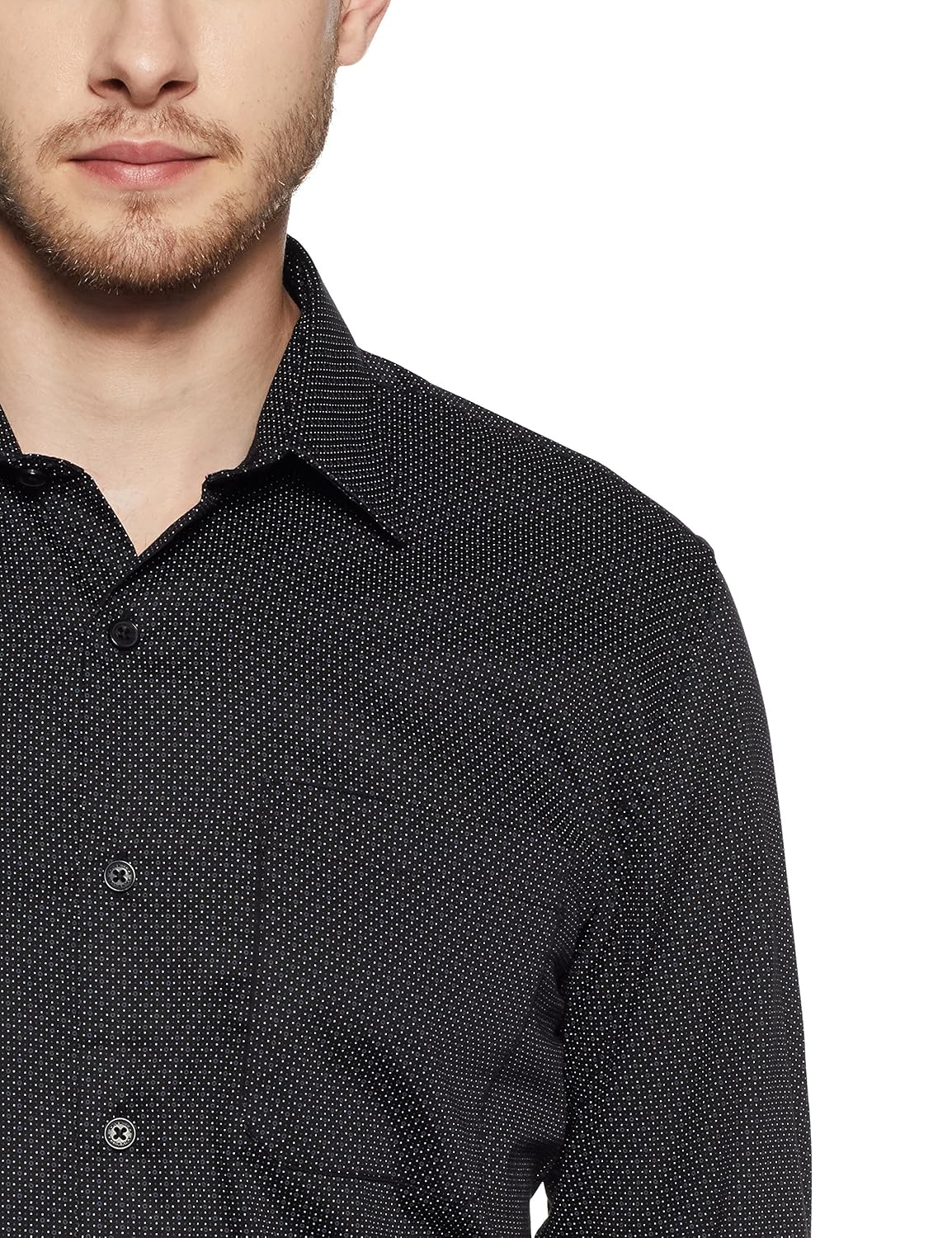 john miller men's printed regular fit cotton dress shirt