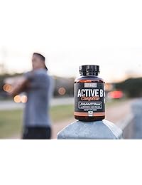 onnit Active B completo – Metílico Vitaminas del grupo B con benfopure y 5-mthf ácido fólico, (30)