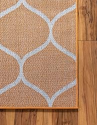 Unique Loom Trellis Frieze Collection Area Rug