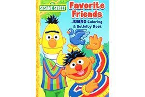 Bendon Publishing International Sesame Street Elmo Jumbo Coloring Book - Favorite Friends