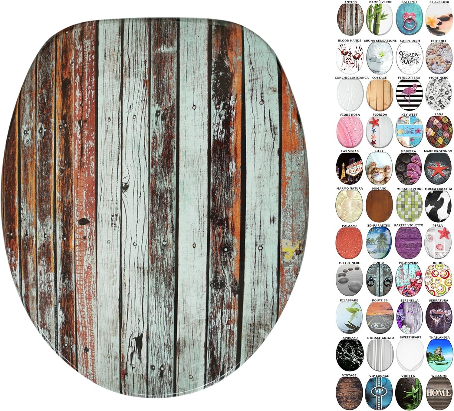 sedile del gabinetto con spruzzi d'acqua