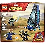 LEGO Building Kit Marvel Super Heroes Infinity War, Capitán América, Ataque de la nave de los Outriders (76101)