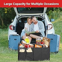 Simple Deluxe 2 Compartments Trunk Organizer for