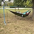 Equip Single Point Portable Hammock Stand - Perfect for Lounging & Camping Hammocks - Hang Around & Enjoy The Outdoors - Up to 400lbs Capacity