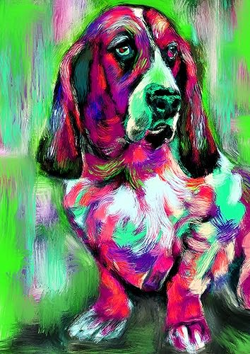 hound dog art