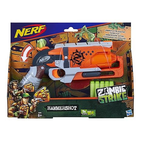 Hasbro Nerf A4325EU4 - Zombie Strike Hammershot, Spielzeugblaster - neue Version 2017