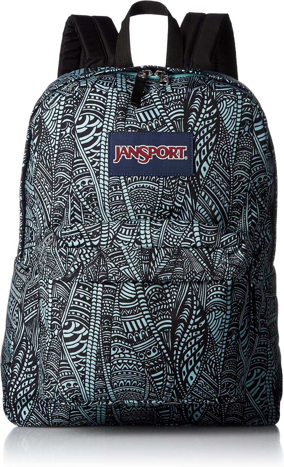 jansport superbreak aqua dash