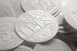 CHARISTIA Altar Bread 2 7/8" White Concelebration Host Box of 50