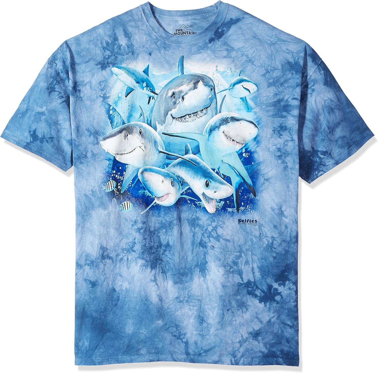 The Mountain Men's Sharks Selfie Tee