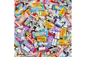 LAETAFOOD Easter Chocolate Candy Variety Pack - HERSHEY’S KISSES and NUGGETS, Miniatures, KITKAT Bars (2 Pound Bag - Approx. 110 Count)