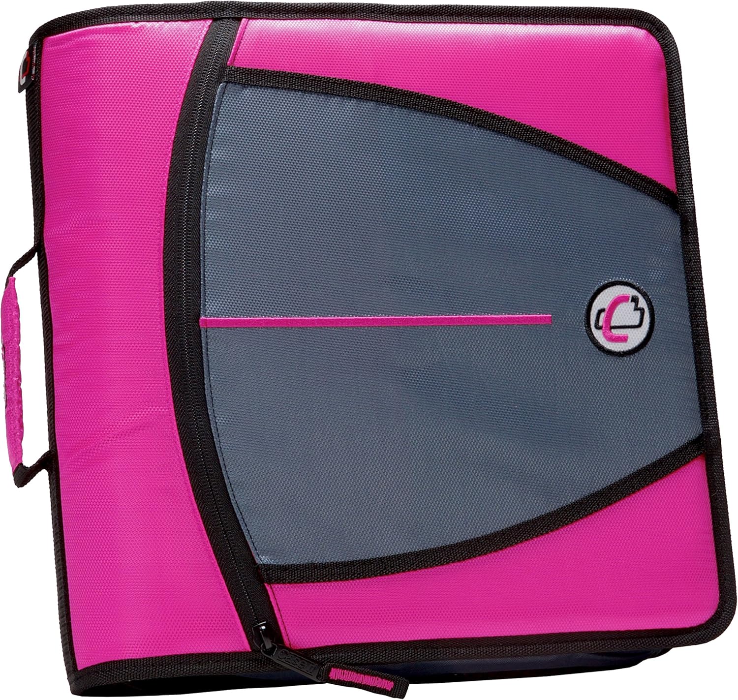 Caseit Mighty Zip Tab 3Inch Zipper Binder, Magenta, D146MAG Amazon.ca Office Products