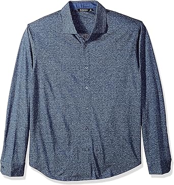 jersey knit button down shirt