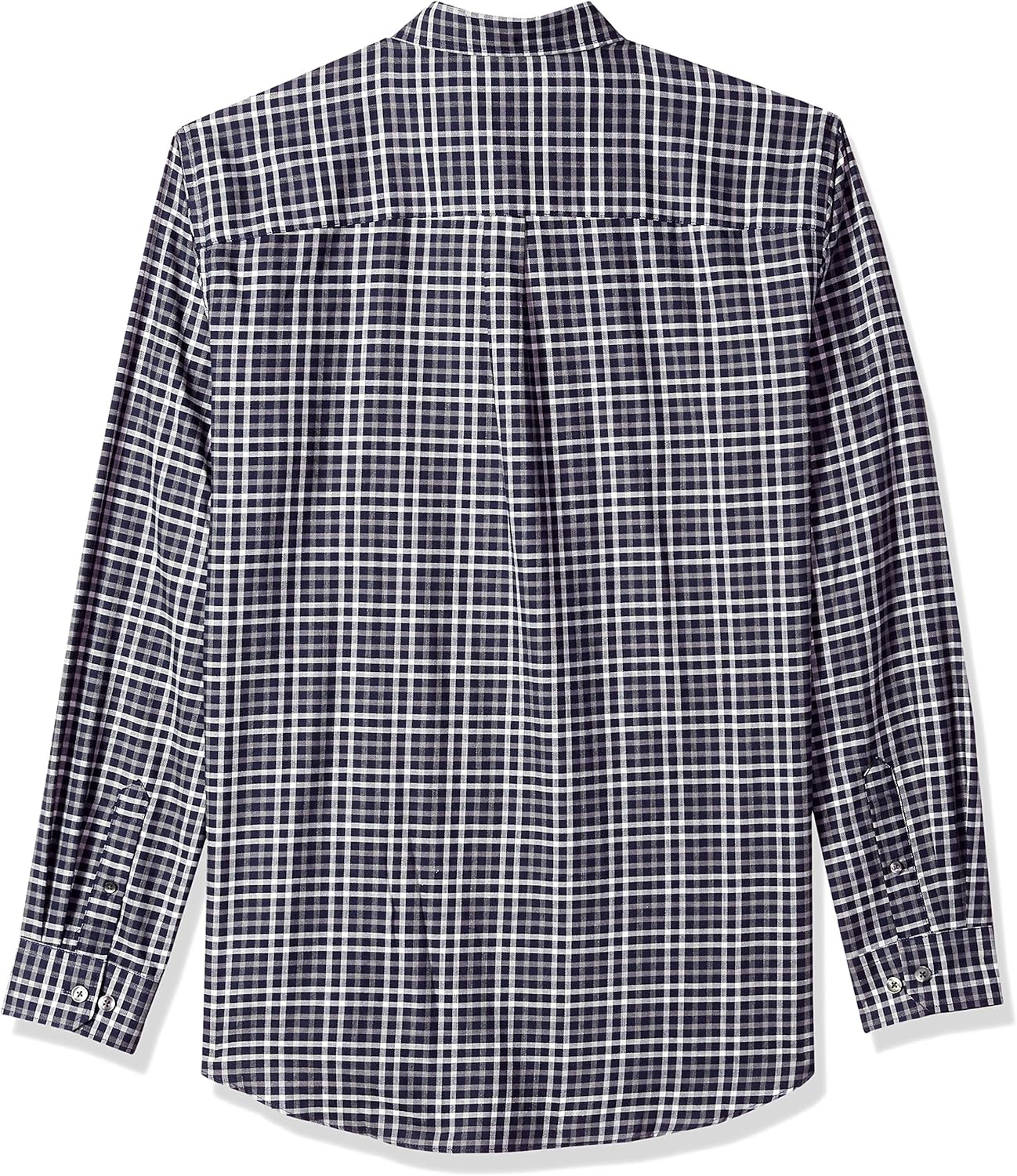 Van Heusen Men's Big and Tall Flex Long Sleeve Button Down Stretch Plaid Shirt at  Men’s Clothing store