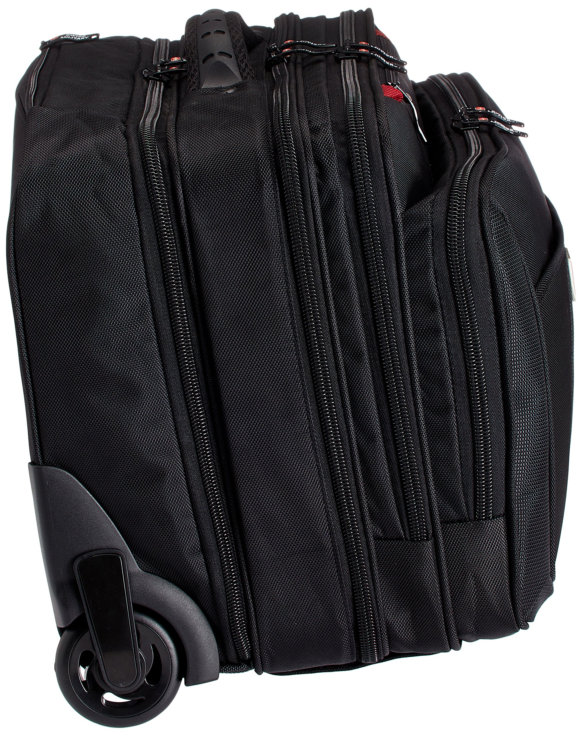 Swiss Military Polyester 45 Ltr Black Laptop Roller Case Buy Online