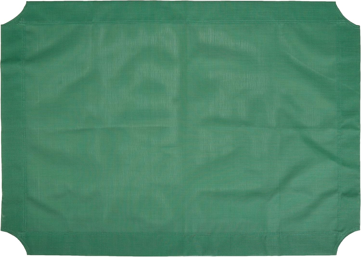 Amazon Basics Elevated Cooling Pet Bed Replacement Cover Large, Green