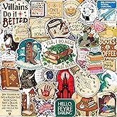 100Pcs Fantasy Book Stickers for Kindle Adult - Bookish & Reading Decals, Book Stickers Fantasy - Gifts for Men & Women