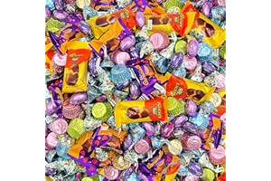 LAETAFOOD Easter Chocolate Candy Variety Pack - REESEScups and Eggs, HERSHEY’S KISSES (4 Pound Bag - Approx. 230 Count)