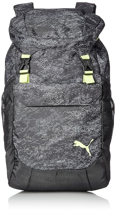 Puma Black-Fizzy Yellow-Graphic Rucksack (7445705)
