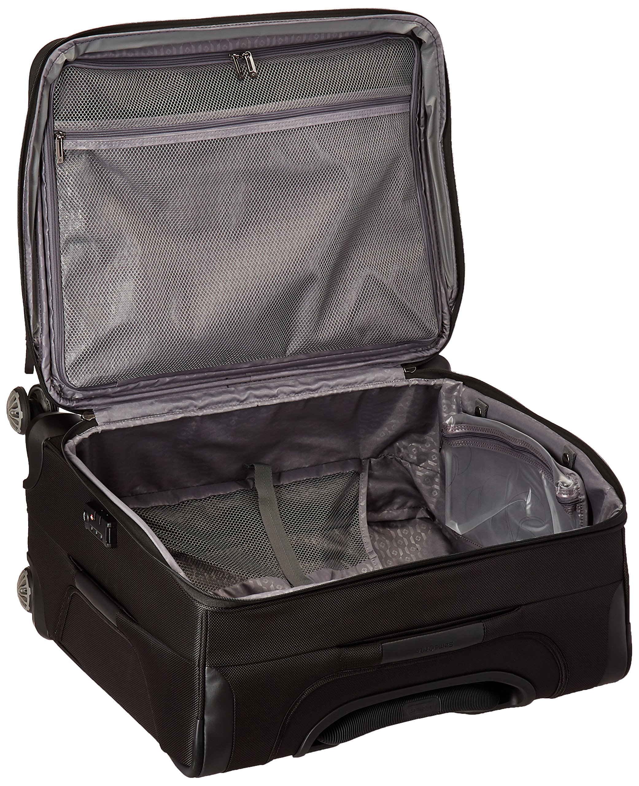 Samsonite Silhouette Xv Softside Medium Glider Case, Black on Galleon
