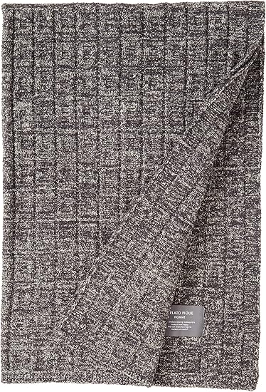 Amazon ジェラート ピケ Homme リブモコブランケット Pmgg1912 メンズ Gry 日本 F Free サイズ ストール マフラー 通販