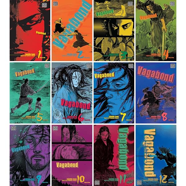 Vagabond VIZBIG Edition Manga 6-book Set Vol 1-6 by Takehiko Inoue