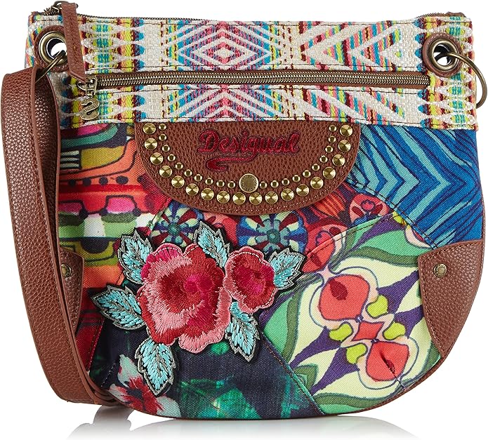 Desigual Bols Brooklyn Yamileth, Women's Bag, Multicolour (4046 Verde