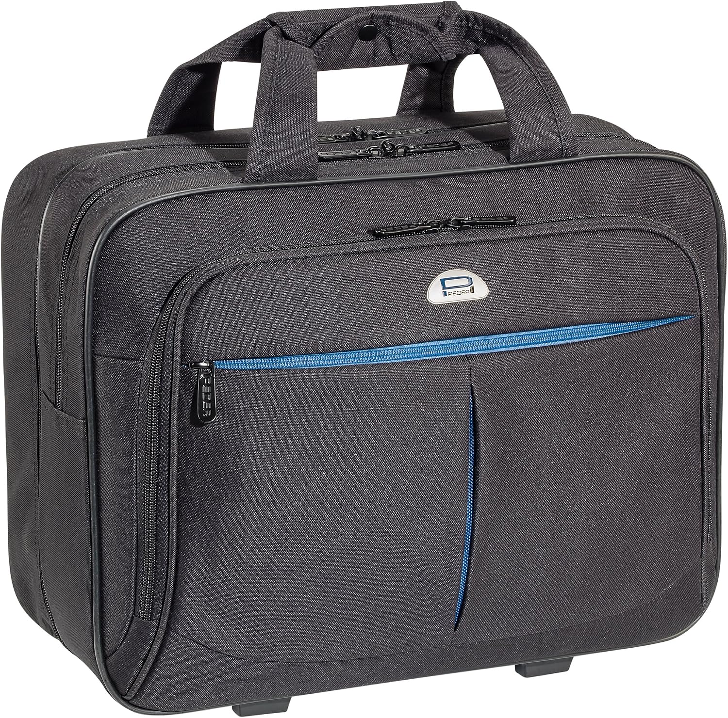 PEDEA business trolley "Premium Air" rolling case for laptops up to 17.3 inches (43.9 cm) with overnight compartment, black - Image 3