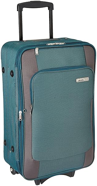 Alfa Polyester 22 cms Green Softsided Cabin Luggage (STRO2W58GRN)