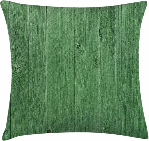 Amazon Com Lunarable Hunter Green Throw Pillow Cushion Cover