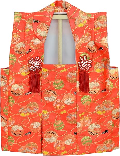 Amazon 被布 金襴 オレンジ 手毬柄 単品 女児 ベビー向け ひな祭り用 ひな道具 おもちゃ