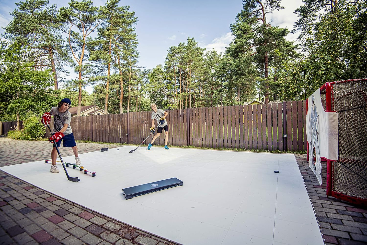 Hockey Revolution Passing Trainer Rebounder for Passing, Shooting and One Timers - My Passer : Sports & Outdoors