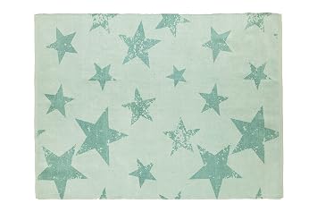 Lorena Canals Vintage Star Rug And Cushion Jade Amazon Co Uk Baby