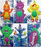Christmas Tree Ornaments Barney and Friends Unique