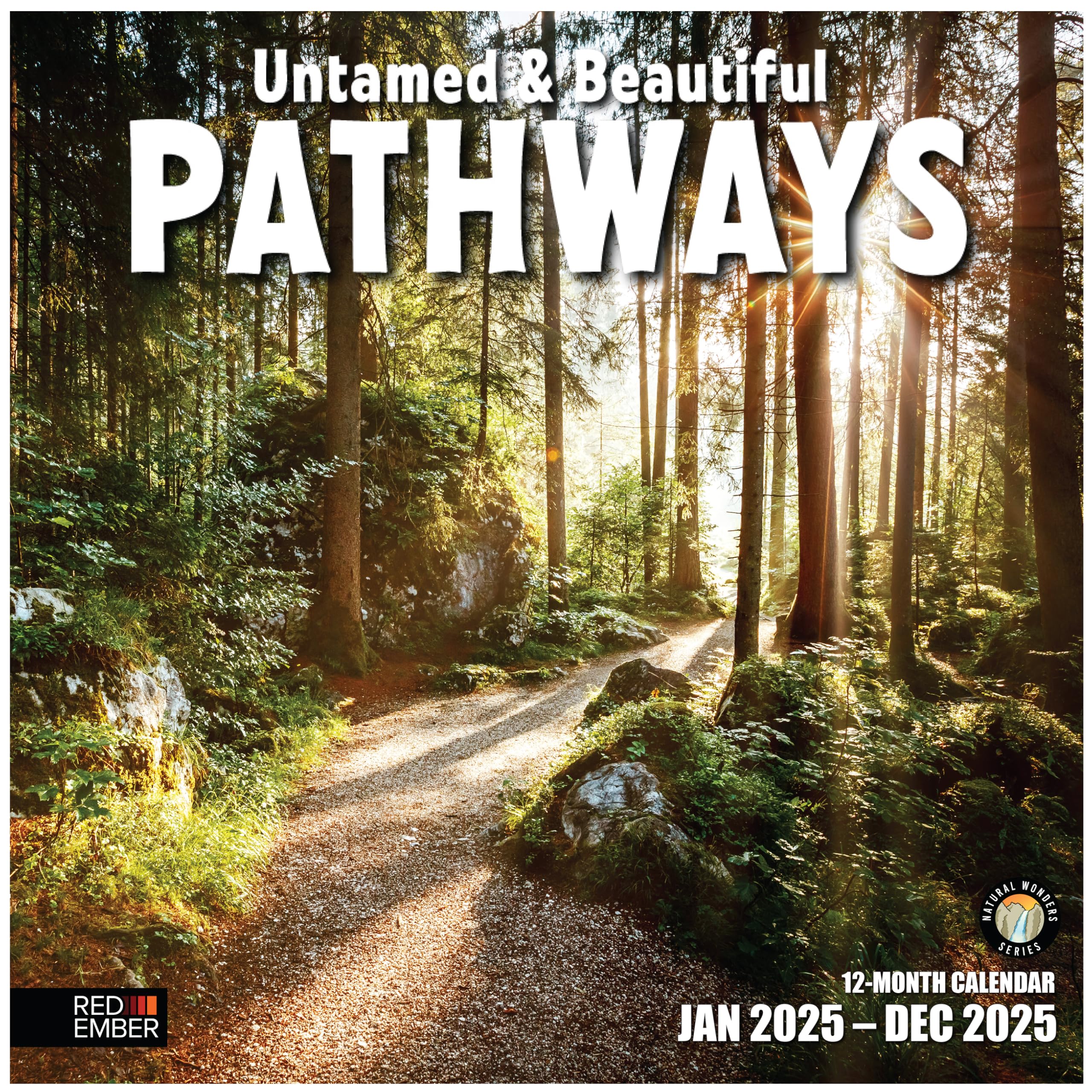 Mua RED EMBER Untamed & Beautiful Pathways 2025 Wall Calendar 12 Month ...