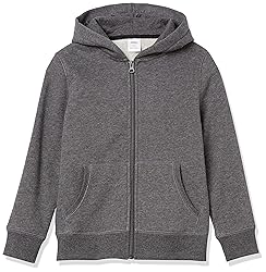 Amazon Essentials Hoodies - Boys' Charcoal/Grey