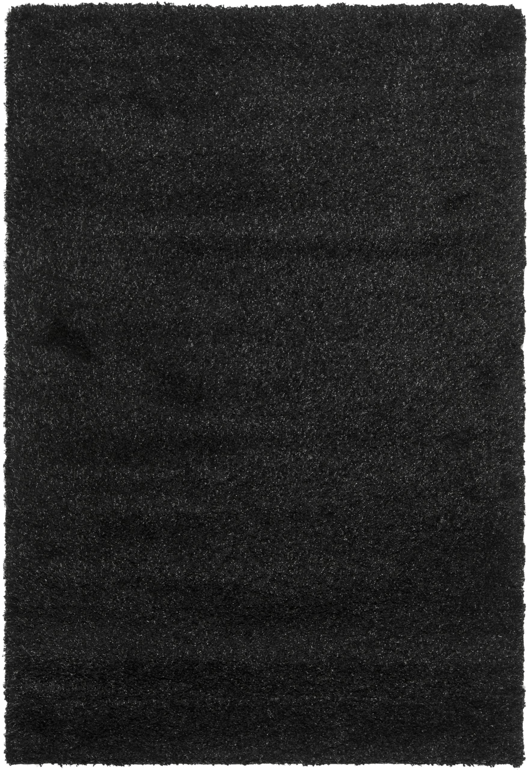 Safavieh California Shag Collection Shaggy Rug for Living Room Dining Room Bedroom High Pile Black 24 x 36 Inch