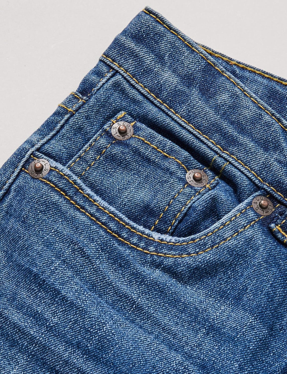 Levi's Kids Skinny Taper Jeans Boys, Blue, 4 Years - Image 3