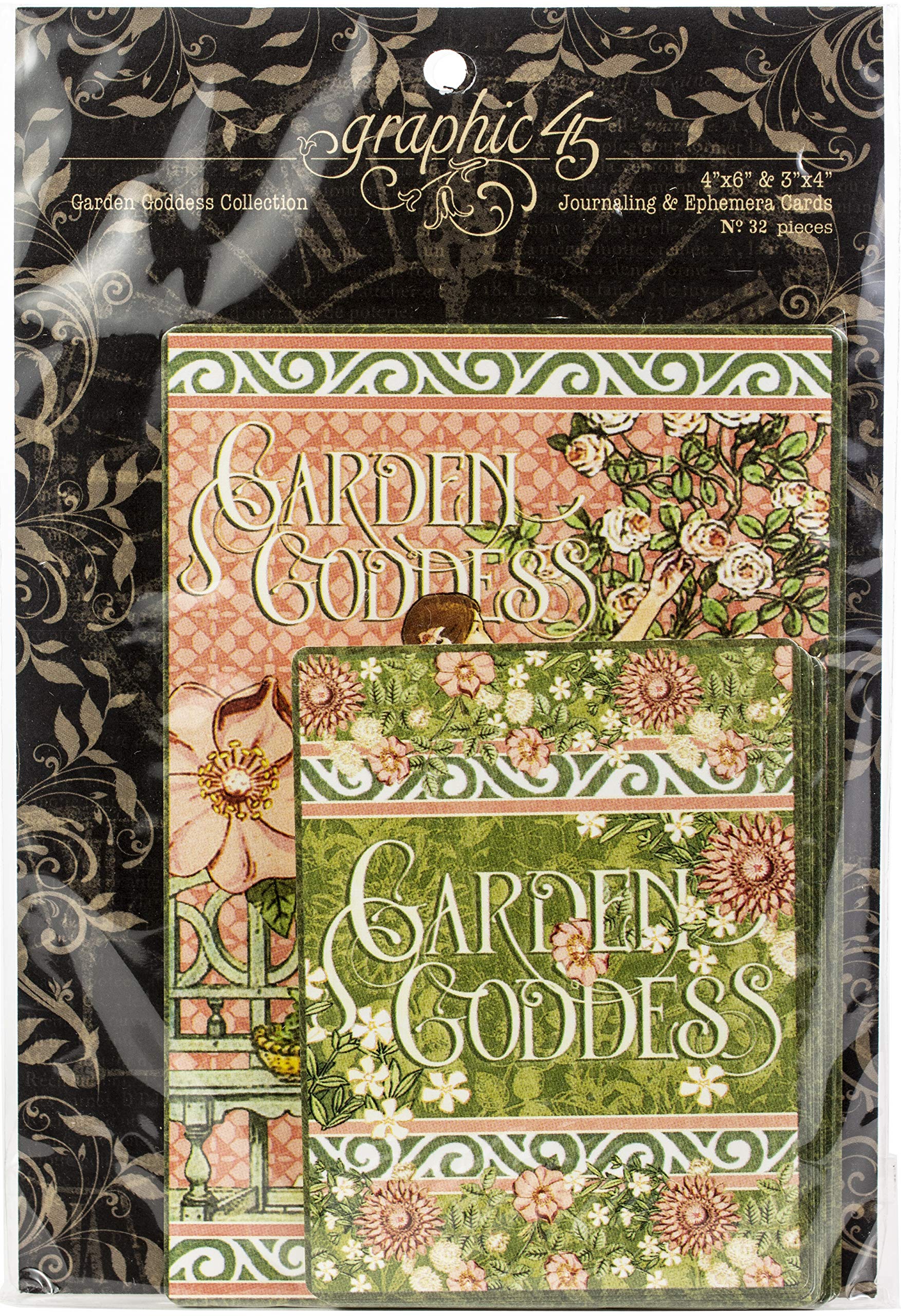 Graphic 45 Garden Goddess Chipboard Die