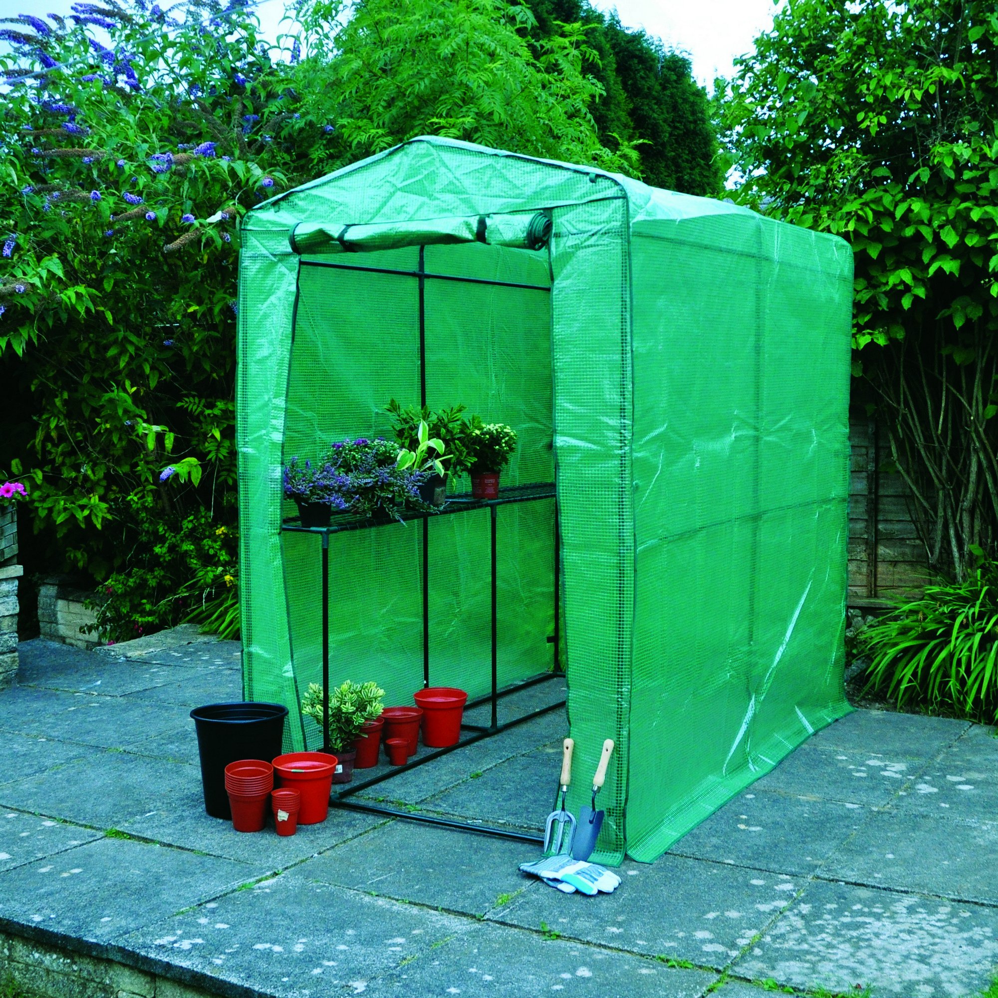 Kingfisher GHWIXL Giant Walk-In Greenhouse - Green
