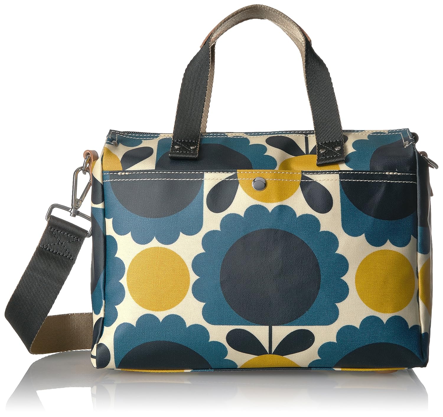 orla kiely small zip messenger bag