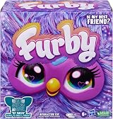 Furby Electronic Plush Toy Talking Interactive Purple 6 inch Lights Sings view 2