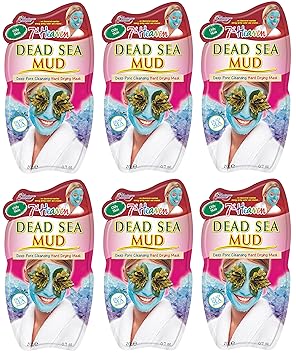 Montagne Jeunesse Dead Sea Mud 20 G Face Masque Sachets Pack Of 6
