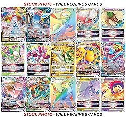 5 Pokemon Card VMAX/VSTAR Bundle - X2 VSTAR - X2