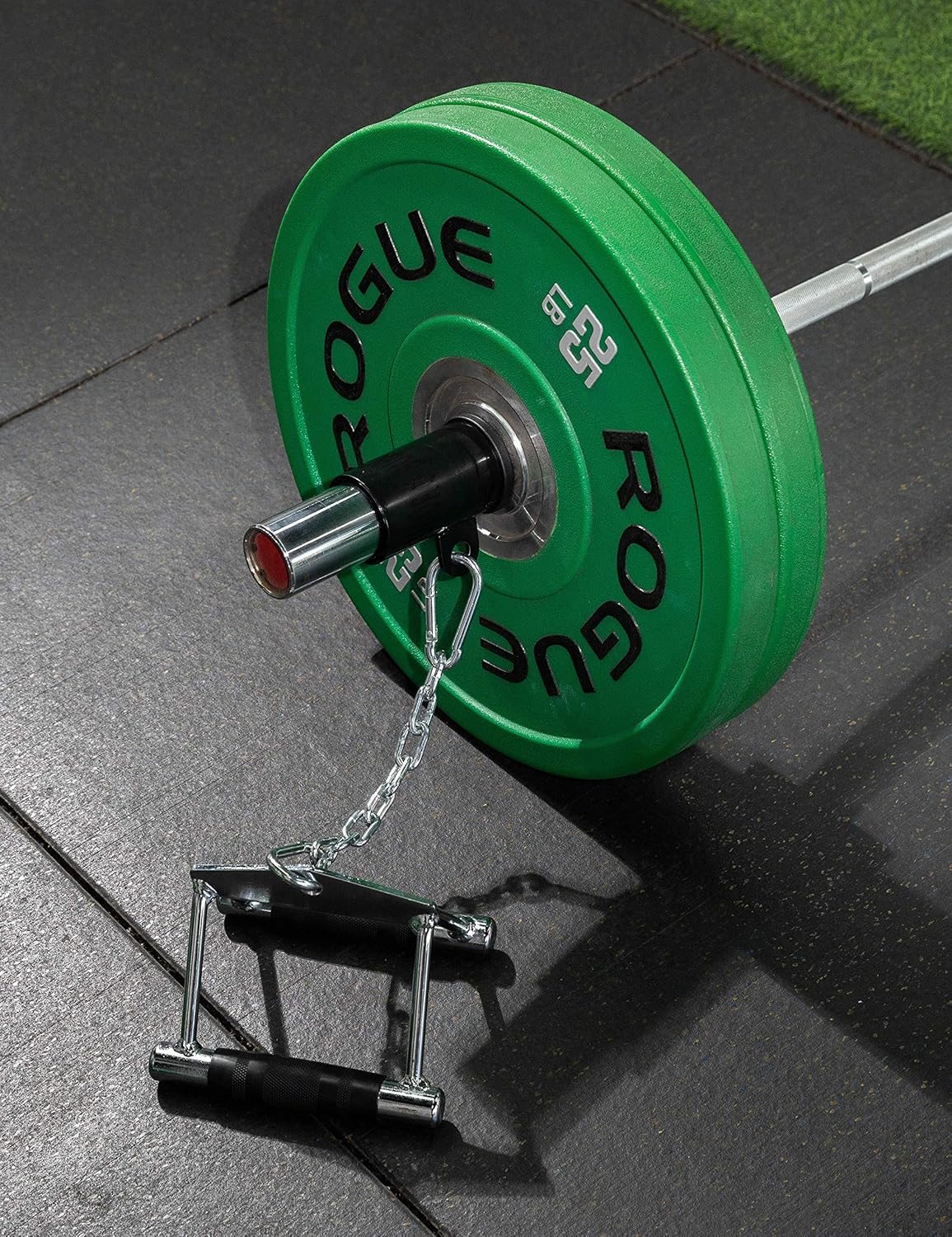 T-bar Row Platform Landmine Attachment with Chain- Fit 2" Olympic Bar - Use with Cable Machine Attachment Hand : Sports & Outdoors