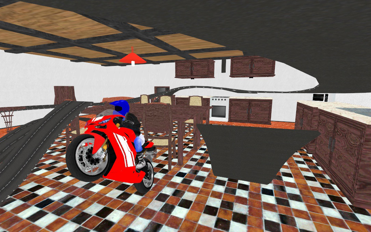 3d motorbike racing