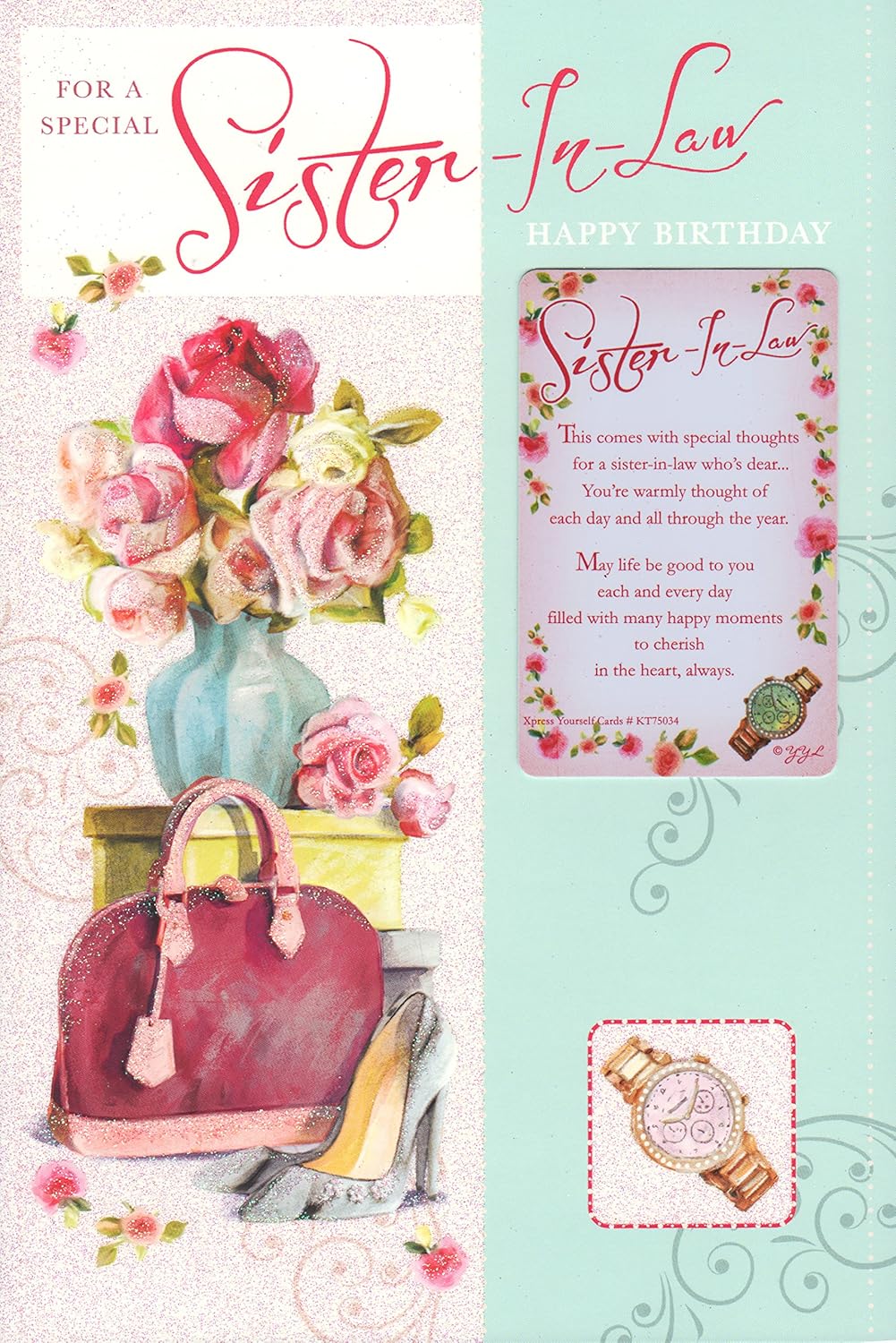 Tarjeta De Cumpleanos Para Cunada Con Frase For A Special Sister