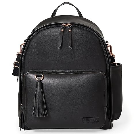 Skip Hop 200251 Greenwich Simply Chic Wickelrucksack, schwarz