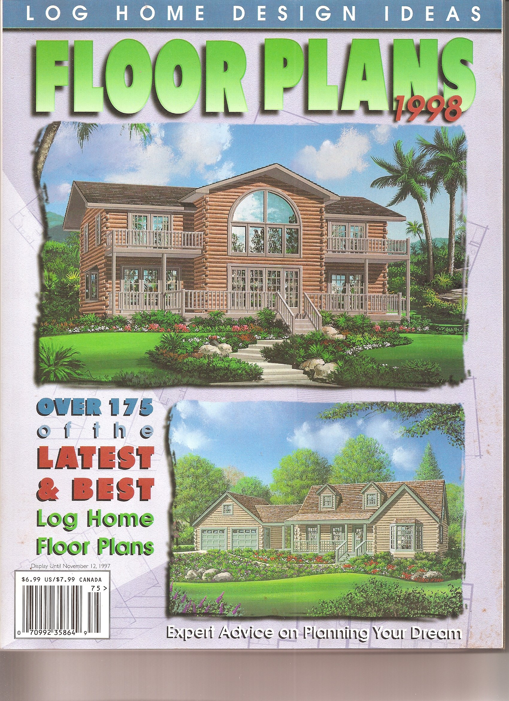 Log Home Design Ideas Floor Plans 1998 Summer 1997 Volume 2 Number 1 Bettyann Kowalski Amazon Com Books