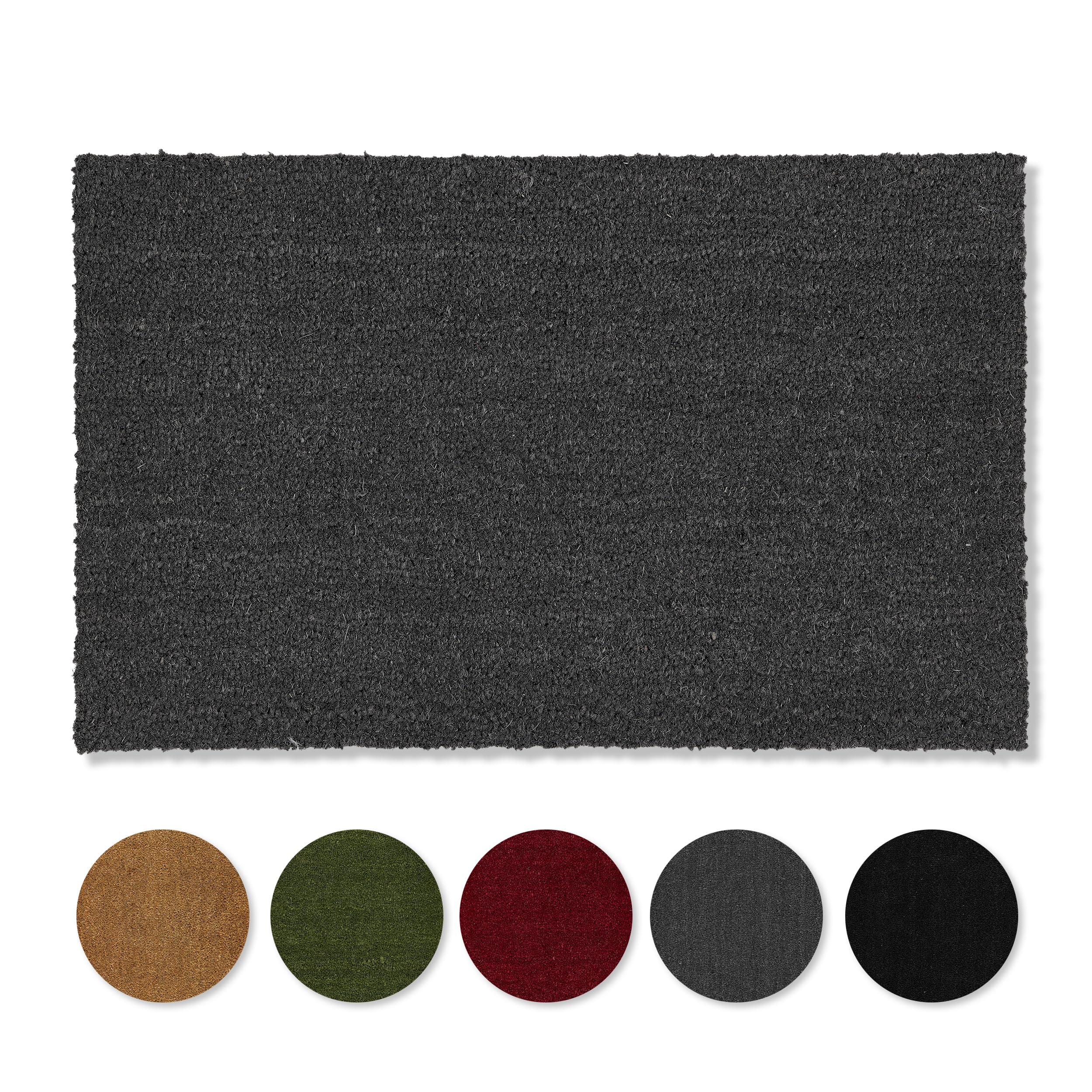 Carpido Doormat, Vinyl, Gray, 50 x 80 cm