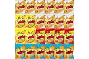 BUSSIN BOXES Bulk Corn Nuts Variety Pack - Crunchy Corn Kernels Assortment (24 Count)
